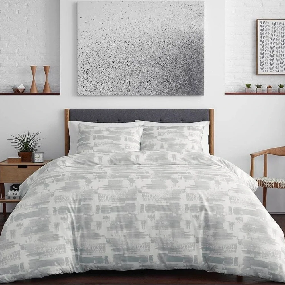 City Scene Aria Duvet Cover Set Reversible Queen 3 pc